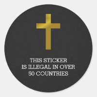 Christian Cross - Illegal in Over 50 Countries