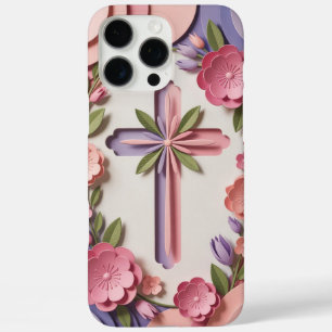Christian Cross iPhone 16 Pro Case Ai design 
