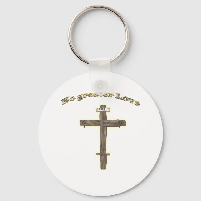 Christian cross key ring (Front)