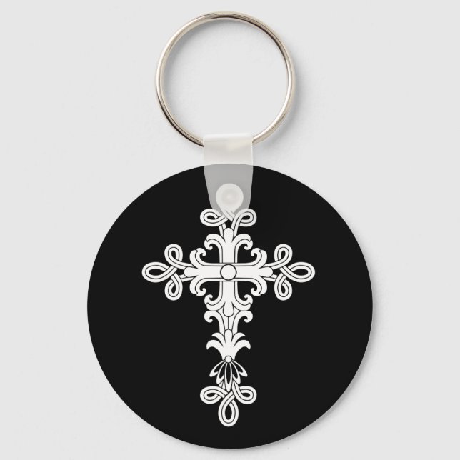 Christian cross key ring (Front)