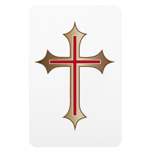 Christian cross magnet (Vertical)