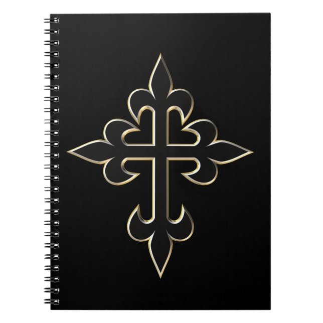Christian cross notebook (Front)