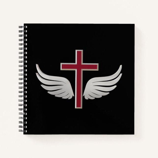 Christian cross notebook (Front)
