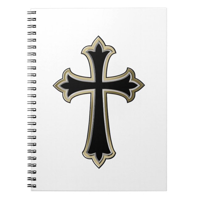 Christian cross notebook (Front)