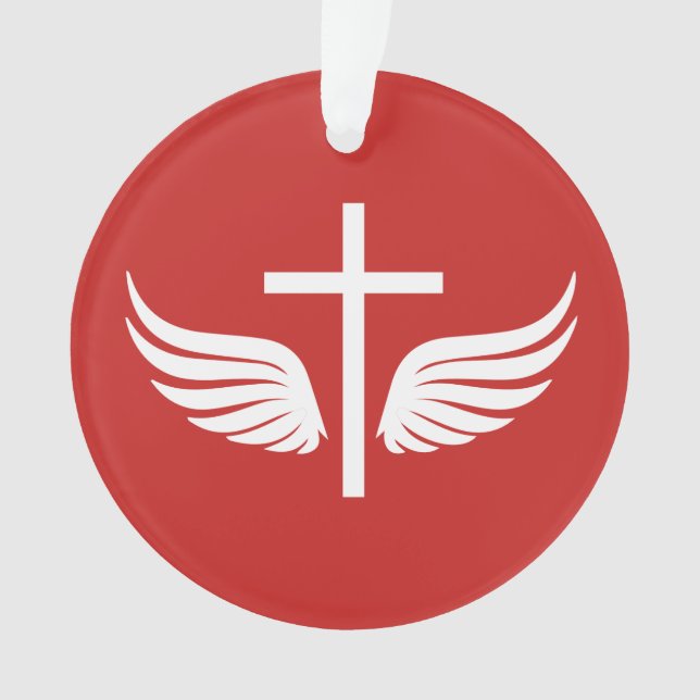 Christian cross ornament (Front)