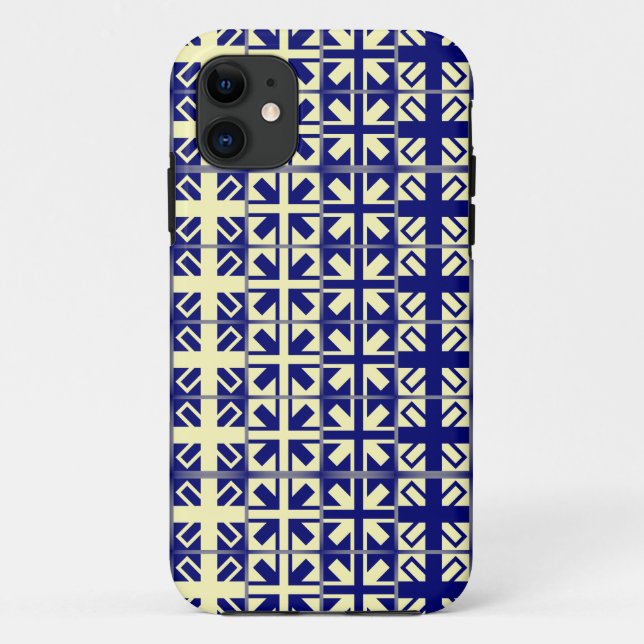 Christian Cross Pattern 2 Case-Mate iPhone Case (Back)