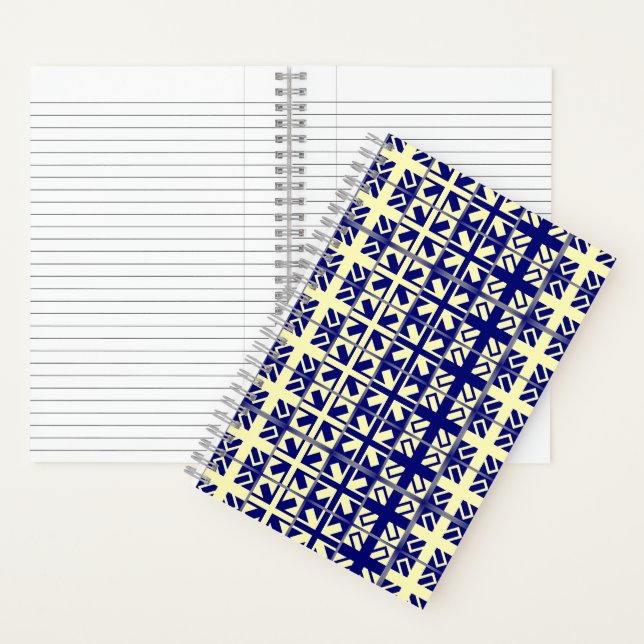 Christian Cross Pattern 2 Notebook (Inside)
