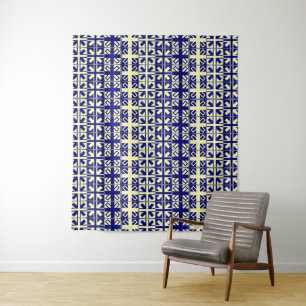 Christian Cross Pattern 2 Tapestry