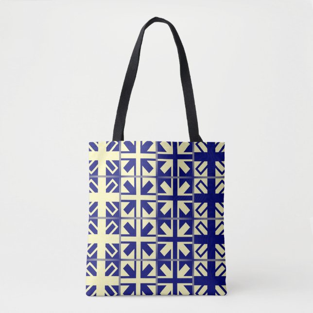 Christian Cross Pattern 2 Tote Bag (Front)