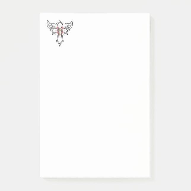 Christian cross post-it notes (Front)
