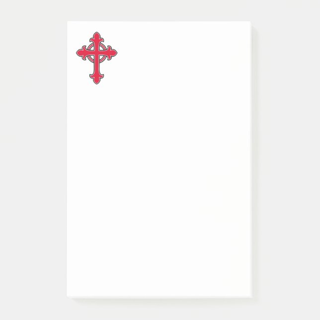 Christian cross post-it notes (Front)
