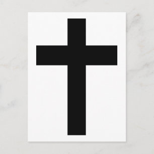 Christian Cross Postcard