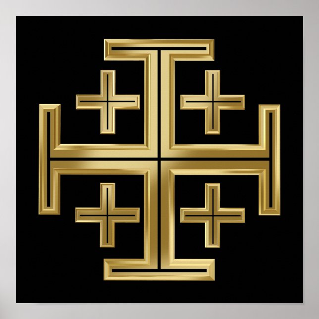 Christian cross poster (Front)