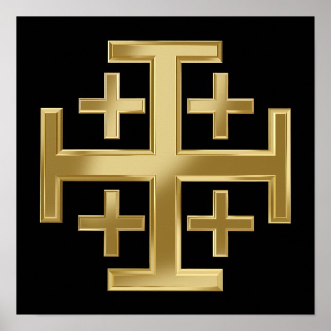 Christian cross poster (Front)