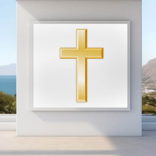 Christian Cross Poster