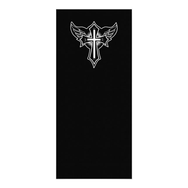 Christian cross rack card (Front)