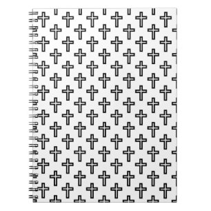Christian Cross Spiral Notebook