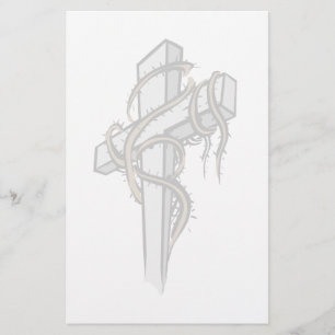 Christian Cross Stationary Stationery