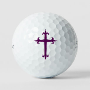 Christian Cross Symbol Faith & Fellowship Golf Balls