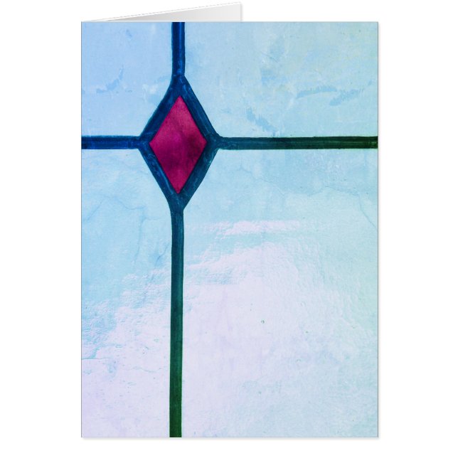 Christian cross sympathy remembrance confirmation (Front)