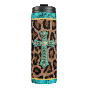 Christian Cross Thermal Tumbler