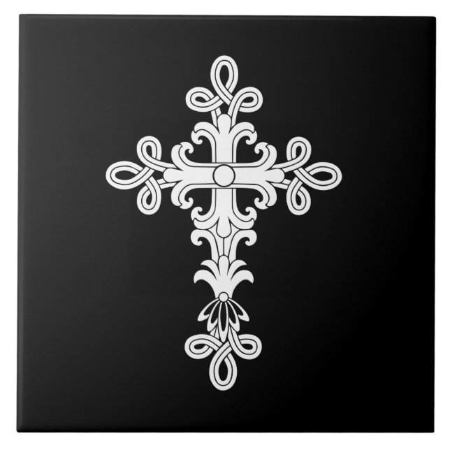 Christian cross tile (Front)