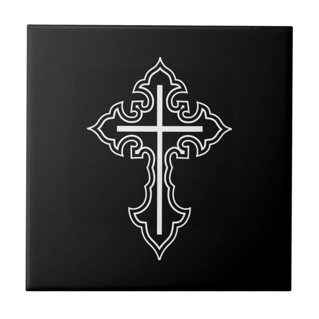 Christian cross tile (Front)