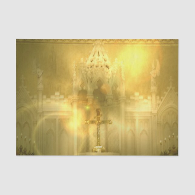 Christian Cross Tissue Paper (Front)