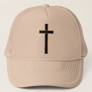 Christian cross trucker hat