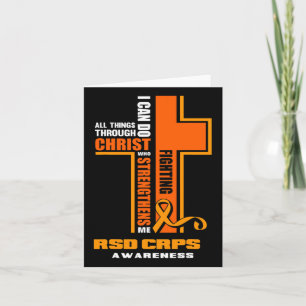 Christian Crps Warrior Fighter Rsd Crps Awareness Card