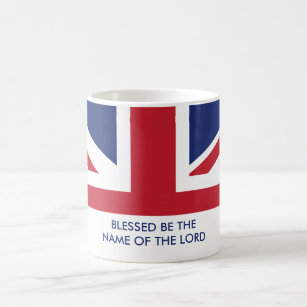 Christian   Custom British UNION JACK  Coffee Mug