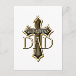 Christian Dad.png Postcard