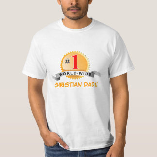 CHRISTIAN DAD!!... Religious t-shirt