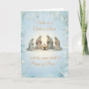 Christian Design Christmas Card