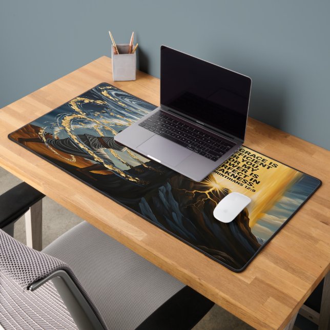Christian Desk Mat For Black Women (Office 2)