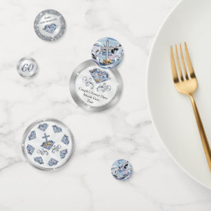 Christian Diamond Anniversary Decorations Confetti