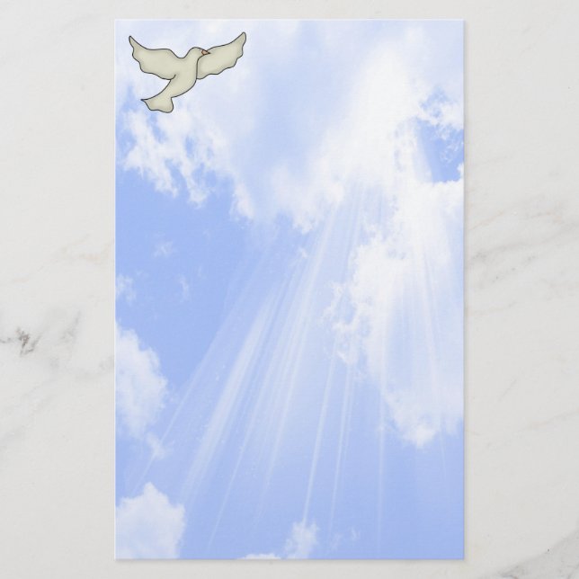 Christian Dove Stationary Stationery (Front)