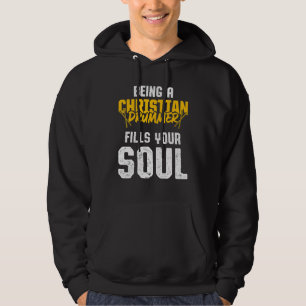 Christian Drummer Church Worship Drum Player 32 Hoodie