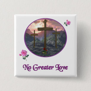 Christian Easter 15 Cm Square Badge