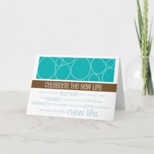 Christian Easter card ~ New Life