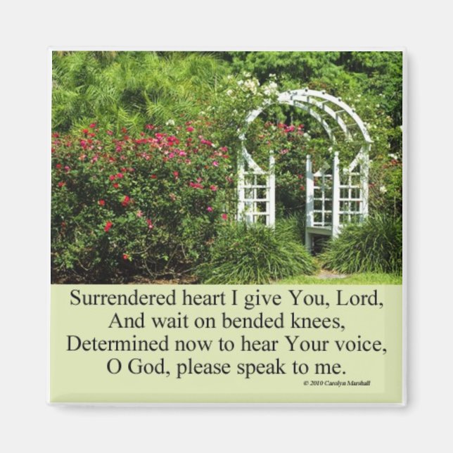 Christian Encouragement Magnet (Front)
