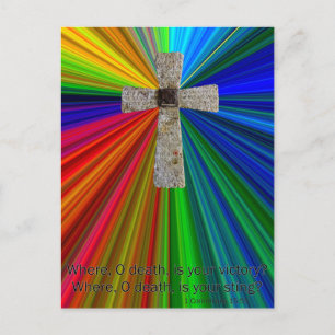 christian encouragement postcard