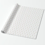 Christian Event Faux Gold Cross Pattern Wrapping Paper<br><div class="desc">Wrap present for special guests,  sponsors,  and godparents for your Christian ceremony (i.e. wedding,  christening or baptismal event. Though you see white you can easily change the main background colour using the zazzle customisation tool.</div>