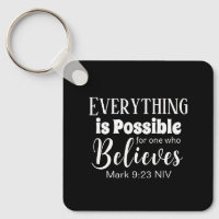 Christian Faith Bible Verse Believe Black