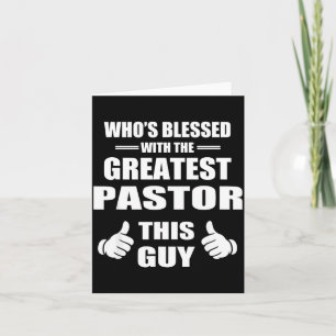 Christian Faith Church Fellowship Congregation Pas Card