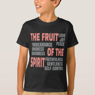Christian Faith Fruit of the Spirit Bible Scriptur T-Shirt