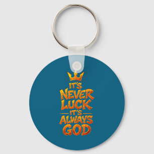 Christian Faith God Quote Religious Belief Men Wom Key Ring