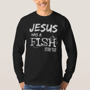 Christian Faith In Jesus Christ A Fishermen With A T-Shirt
