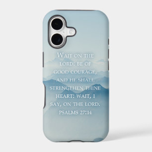 Christian Faith Inspiration Wait on the Lord 