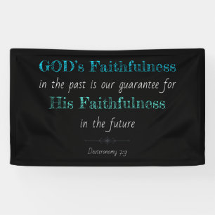 Christian Faith Inspirational: GOD’s Faithfulness Banner